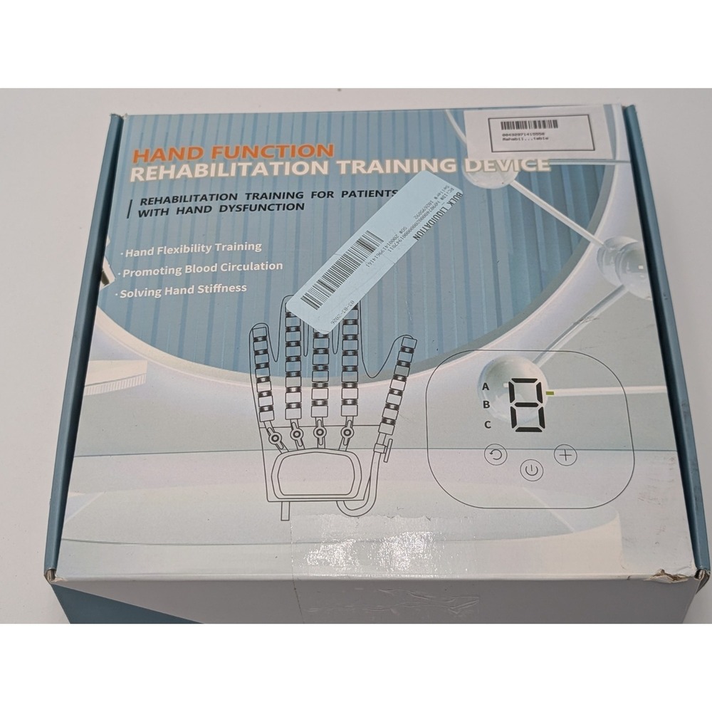 Rehabilitation Robot‎ Glove Stroke Hand Therapy Equipment-Left Hand-L Open Box